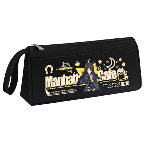 Ximman Anime Special Week Federmäppchen Oguri Kappe Schreibwaren Tasche Tokai Teio Pen Punch Anime Cartoon 3D gedruckt Big Storage Pencil Case Student School Season Praktisches Geschenk, Schwarz 15 von Ximman