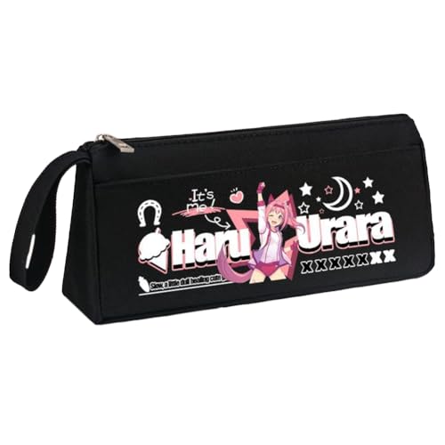 Ximman Anime Special Week Federmäppchen Oguri Kappe Schreibwaren Tasche Tokai Teio Pen Punch Anime Cartoon 3D gedruckt Big Storage Pencil Case Student School Season Praktisches Geschenk, Schwarz 17 von Ximman