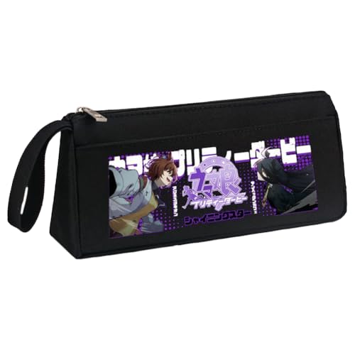 Ximman Anime Special Week Federmäppchen Oguri Kappe Schreibwaren Tasche Tokai Teio Pen Punch Anime Cartoon 3D gedruckt Big Storage Pencil Case Student School Season Praktisches Geschenk, Schwarz 20 von Ximman