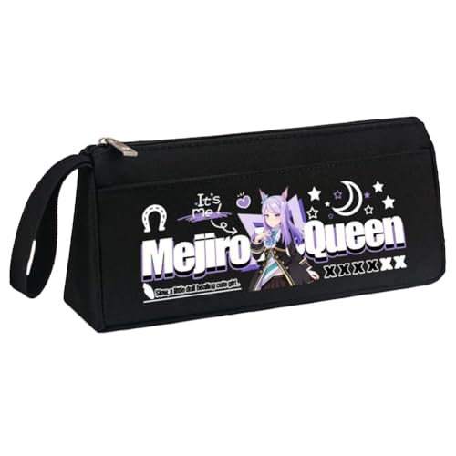 Ximman Anime Special Week Federmäppchen Oguri Kappe Schreibwaren Tasche Tokai Teio Pen Punch Anime Cartoon 3D gedruckt Big Storage Pencil Case Student School Season Praktisches Geschenk, Schwarz 7 von Ximman