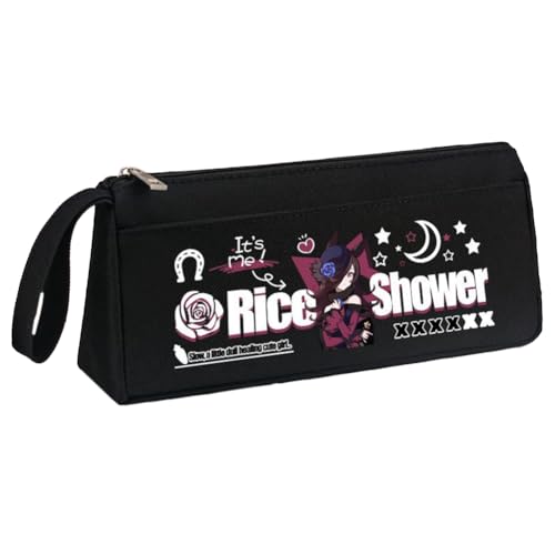 Ximman Anime Special Week Federmäppchen Oguri Kappe Schreibwaren Tasche Tokai Teio Pen Punch Anime Cartoon 3D gedruckt Big Storage Pencil Case Student School Season Praktisches Geschenk, Schwarz 9 von Ximman