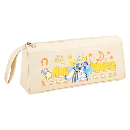 Ximman Anime Special Week Federmäppchen Oguri Kappe Schreibwaren Tasche Tokai Teio Pen Punch Anime Cartoon 3D gedruckt Big Storage Pencil Case Student School Season Praktisches Geschenk, Weiß 3 von Ximman