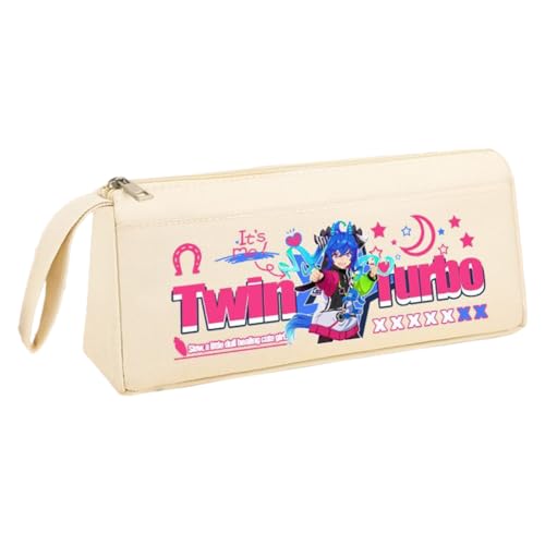 Ximman Anime Special Week Federmäppchen Oguri Kappe Schreibwaren Tasche Tokai Teio Pen Punch Anime Cartoon 3D gedruckt Big Storage Pencil Case Student School Season Praktisches Geschenk, Weiß 6 von Ximman