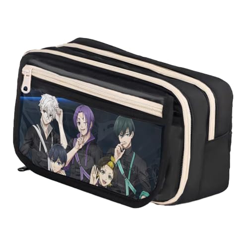 Ximman Isagi Yoichi Federmäppchen Anime REO Mikage Merch Pen Punch Seishiro Nagi Schreibwarenetui 3D-gedruckte Stifttasche Schüler Schulsaison Große Kapazität Aufbewahrungstasche Stiftebox von Ximman