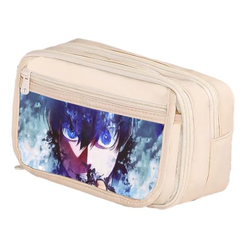 Ximman Isagi Yoichi Federmäppchen Anime REO Mikage Merch Pen Punch Seishiro Nagi Schreibwarenetui 3D-gedruckte Stifttasche Schüler Schulsaison Große Kapazität Aufbewahrungstasche Stiftebox von Ximman