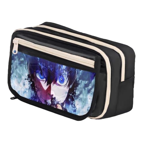 Ximman Isagi Yoichi Federmäppchen Anime REO Mikage Merch Pen Punch Seishiro Nagi Schreibwarenetui 3D-gedruckte Stifttasche Schüler Schulsaison Große Kapazität Aufbewahrungstasche Stiftebox von Ximman