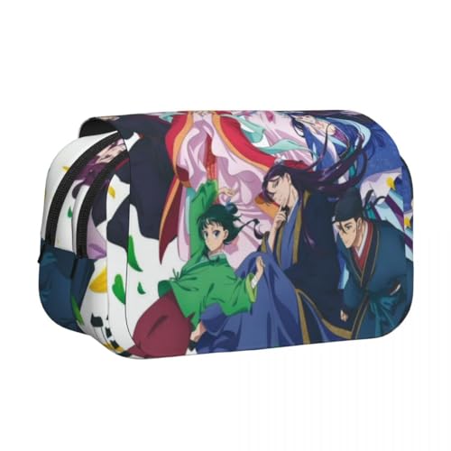 Ximman Maomao Federmäppchen Anime Jinshi Schreibwaren Tasche Anime Merch Maomao Federmäppchen Cartoon 3D-Druck Schreibwaren Taschen für Schüler Schulsaison Geschenke, Typ11, 21x7. 5x10cm von Ximman
