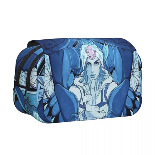 Ximman Star Platinum Federmäppchen Anime Jonathan Joestar Schreibwaren Tasche Anime Merch Bruno Bucciarati Federmäppchen Cartoon 3D-Druck Schreibwaren Taschen für Schüler Schulsaison Geschenke, Typ10 von Ximman