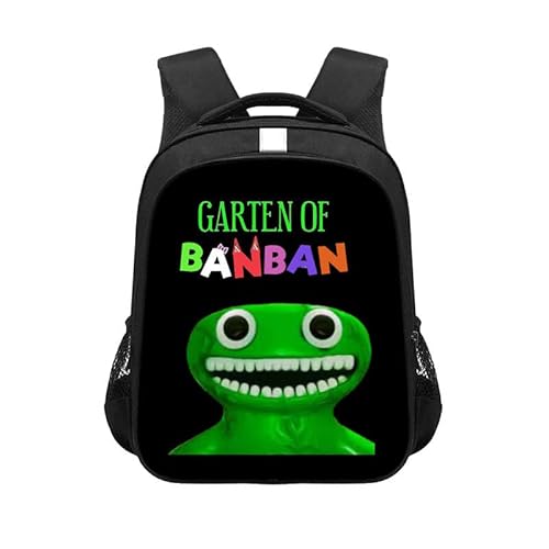 Garten of Banban 3D-Farbdruck Schultasche Schüler Bedruckter Rucksack Reiserucksack für Studenten Jungen Mädchen, Typ 5, 28x15x38 cm, Schulranzen von Xinchangda