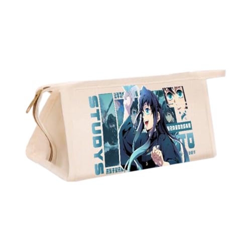 Kamado Tanjiro Federmäppchen Anime Tokitou Muichirou Federmäppchen, dreieckig in drei Dimensionen, großes Fassungsvermögen, Federmäppchen mit Griffschlaufe, Make-up-Schreibwaren, Organizer-Tasche für Kamado Tanjiro Federmäppchen Anime Tokitou Muichirou Federmäppchen, dreieckig in drei Dimensionen, großes Fassungsvermögen, Federmäppchen mit Griffschlaufe, Make-up-Schreibwaren, Organizer-Tasche für von Xinchangda