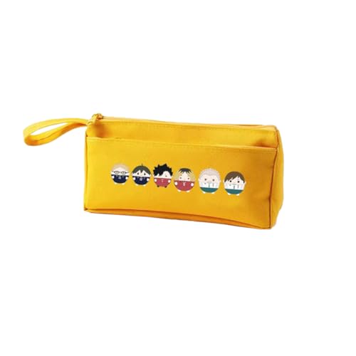 Shoyo Hinata Federmäppchen Kozume Kenma Federmäppchen Anime Federmäppchen Tobio Kageyama Federmäppchen Große Kapazität Federmäppchen mit Griffschlaufe Reißverschluss Student Stifttasche Make-up von Xinchangda