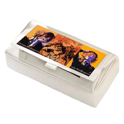 Xinchangda Anime Federmäppchen Nakahara Chuuya Stiftebox Stifttasche Große Kapazität Anime Stifttasche Schreibwaren Etui für Studenten, Weiß 4, 22*11*10cm, Federmäppchen Xinchangda Anime Federmäppchen Nakahara Chuuya Stiftebox Stifttasche Große Kapazität Anime Stifttasche Schreibwaren Etui für Studenten, Weiß 4, 22*11*10cm, Federmäppchen von Xinchangda