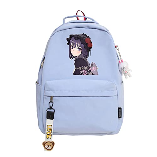 Xinchangda Anime My Dress Up Darling Rucksack Kitagawa Marin Gojō Wakana bedruckte Schultasche Casual Laptop Rucksack Reisetasche für Kinder Jungen Mädchen von Xinchangda