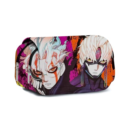 Xinchangda Dan Da Dan Federmäppchen Anime Ayase Momo/Okarun/Turbo Granny Federmäppchen Große Kapazität Anime Stifttasche Schreibwaren Tasche für Studenten, Typ11, 22*9*12CM von Xinchangda