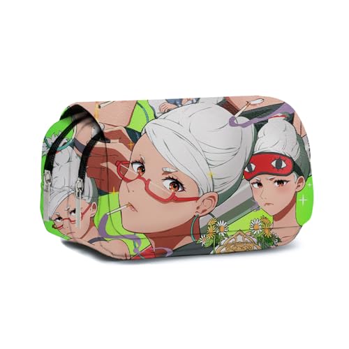 Xinchangda Dan Da Dan Federmäppchen Anime Ayase Momo/Okarun/Turbo Granny Federmäppchen Große Kapazität Anime Stifttasche Schreibwaren Tasche für Studenten, Typ3, 22*9*12CM von Xinchangda