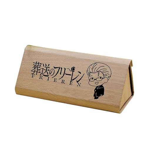 Xinchangda Frieren: Beyond Journey's End Federmäppchen Brillenetui Fern/Himmel/Frieren Anime Pencil Pouch Faltbare Brillenetuis für Schule, Büro, Outdoor, Typ 6, 16*6.5*7cm, Federmäppchen von Xinchangda