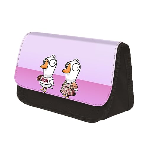 Xinchangda Game GooseGoose Duck Pencil Case Game Cartoon Print Pencil Box Large Capacity Pen Bag Students Stationery Bag for Student Kids, Typ8, 22*7.5*13CM von Xinchangda