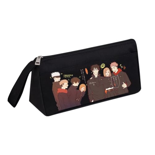 Xinchangda Gojo Satoru Federmäppchen Anime Itadori Yuji/Fushigura Megumi Federmäppchen Große Kapazität Anime Stifttasche Schreibwaren Tasche Schulbedarf, Schwarz 6, 20*6*10CM, Federmäppchen Xinchangda Gojo Satoru Federmäppchen Anime Itadori Yuji/Fushigura Megumi Federmäppchen Große Kapazität Anime Stifttasche Schreibwaren Tasche Schulbedarf, Schwarz 6, 20*6*10CM, Federmäppchen von Xinchangda