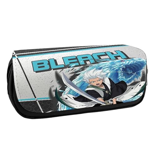 Xinchangda Kurosaki Ichigo Stiftemäppchen Kuchiki Byakuya Anime Cartoon Bleistiftbox Große Kapazität Stift Tasche Studenten Schreibwaren Tasche von Xinchangda