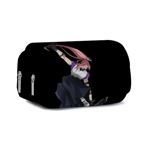 Xinchangda Kyan Reki Federmäppchen Anime Langa Hasegaw/Chinen Miya Federmäppchen Große Kapazität Anime Stifttasche Schreibwaren Tasche für Studenten, Typ5, 22*9*12CM von Xinchangda