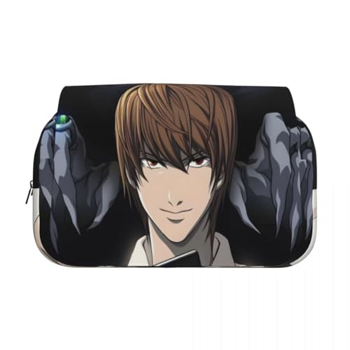 Xinchangda Misa Amane Federmäppchen Anime Light Yagami/L Federmäppchen Große Kapazität Anime Stifttasche Schreibwaren Tasche Schulbedarf, Typ 11, 21*7.5*10CM, Federmäppchen von Xinchangda