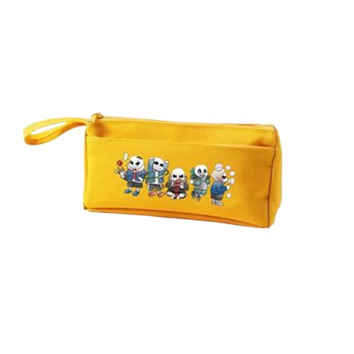 Xinchangda Sans/Flowey/Asriel Dreemurr Federmäppchen Frisk/Papyrus/Undyne Anime Federmäppchen Schreibwaren Tasche Halter Box Tragbare Schulbedarf, Gelb 01, 21*4.7*9.5cm, Federmäppchen Xinchangda Sans/Flowey/Asriel Dreemurr Federmäppchen Frisk/Papyrus/Undyne Anime Federmäppchen Schreibwaren Tasche Halter Box Tragbare Schulbedarf, Gelb 01, 21*4.7*9.5cm, Federmäppchen von Xinchangda