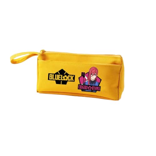 Xinchangda Seishiro Nagi Federmäppchen Isagi Yoichi/Chigiri Hyoma Anime Federmäppchen Bachira Meguru Schreibwaren Tasche Halter Box Tragbare Schulbedarf, Gelb 02, 21*4.7 *9.5cm, Federmäppchen Xinchangda Seishiro Nagi Federmäppchen Isagi Yoichi/Chigiri Hyoma Anime Federmäppchen Bachira Meguru Schreibwaren Tasche Halter Box Tragbare Schulbedarf, Gelb 02, 21*4.7 *9.5cm, Federmäppchen von Xinchangda