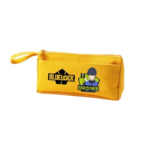 Xinchangda Seishiro Nagi Federmäppchen Isagi Yoichi/Chigiri Hyoma Anime Federmäppchen Bachira Meguru Schreibwaren Tasche Halter Box Tragbare Schulbedarf, Gelb 03, 21*4.7 *9.5cm, Federmäppchen Xinchangda Seishiro Nagi Federmäppchen Isagi Yoichi/Chigiri Hyoma Anime Federmäppchen Bachira Meguru Schreibwaren Tasche Halter Box Tragbare Schulbedarf, Gelb 03, 21*4.7 *9.5cm, Federmäppchen von Xinchangda