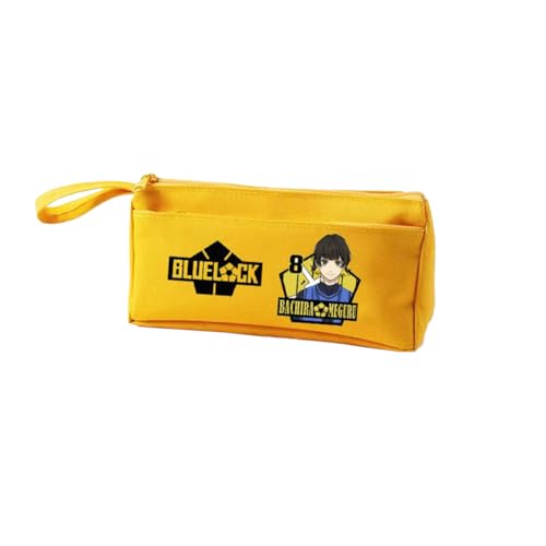 Xinchangda Seishiro Nagi Federmäppchen Isagi Yoichi/Chigiri Hyoma Anime Federmäppchen Bachira Meguru Schreibwaren Tasche Halter Box Tragbare Schulbedarf, Gelb 04, 21*4.7 *9.5cm, Federmäppchen Xinchangda Seishiro Nagi Federmäppchen Isagi Yoichi/Chigiri Hyoma Anime Federmäppchen Bachira Meguru Schreibwaren Tasche Halter Box Tragbare Schulbedarf, Gelb 04, 21*4.7 *9.5cm, Federmäppchen von Xinchangda