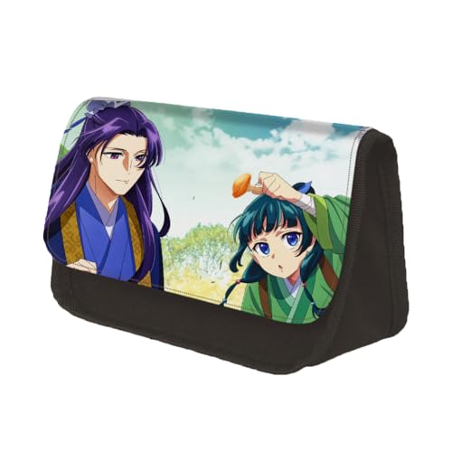 Xinchangda The Apothecary Diaries Anime Federmäppchen Maomao Anime Charakter Bleistift Box Große Kapazität Stifttasche Studenten Schreibwaren Tasche, Typ12, 22*7.5*13cm von Xinchangda