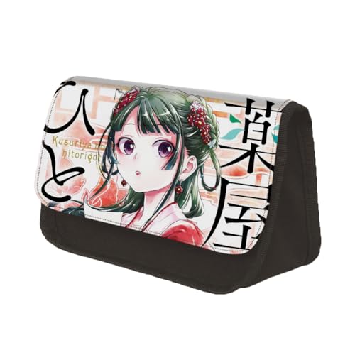 Xinchangda The Apothecary Diaries Anime Federmäppchen Maomao Anime Charakter Bleistift Box Große Kapazität Stifttasche Studenten Schreibwaren Tasche, Typ8, 22*7.5*13cm von Xinchangda