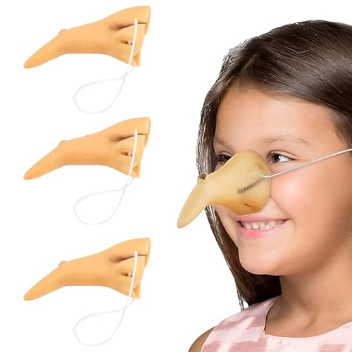 XineYuor Hexennase,3PCS Halloween Hexen Nase,Halloween Fasching Karneval Hexe Kostüm Zubehör Hakennase mit Gummiband,Hexennase für Erwachsene Kinder XineYuor Hexennase,3PCS Halloween Hexen Nase,Halloween Fasching Karneval Hexe Kostüm Zubehör Hakennase mit Gummiband,Hexennase für Erwachsene Kinder von XineYuor