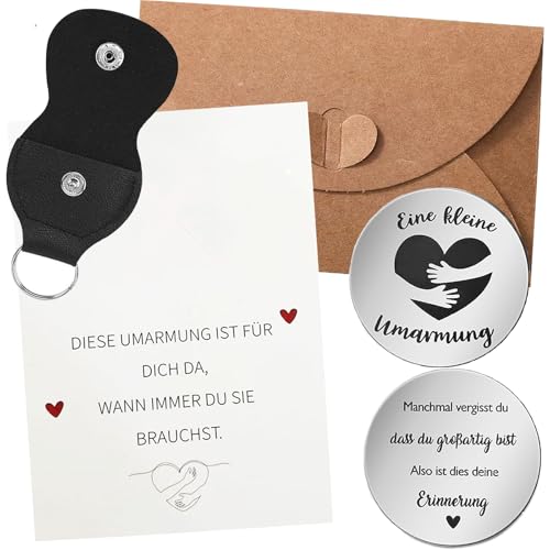 Xinfin Eine Kleine Umarmung Glücksbringer mit Tasch, Aufmunterung Motivationsgeschenke Schulabschluss Zeugnis Geschenke Gute Abschluss für Freundin Kinder Kollegen Frau Xinfin Eine Kleine Umarmung Glücksbringer mit Tasch, Aufmunterung Motivationsgeschenke Schulabschluss Zeugnis Geschenke Gute Abschluss für Freundin Kinder Kollegen Frau von Xinfin