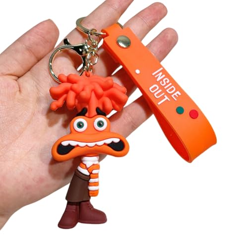 Xingbiyou Anime Schlüsselanhänger, Inside Out Auto Anhänger, Tasche Anhänger (A) von Xingbiyou