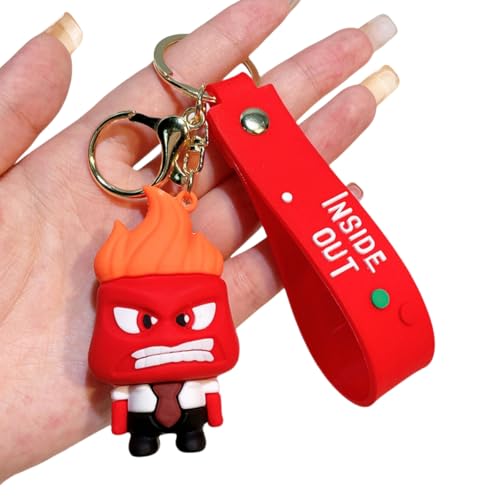 Xingbiyou Anime Schlüsselanhänger, Inside Out Auto Anhänger, Tasche Anhänger (H) von Xingbiyou