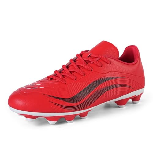 Herren-Fußballschuhe Fussballschuhe mit Stollen Niedrig geschnittene Fussballstiefel Kinder Football-Schuh Rutschfeste Schuhe Outdoor-Schuhe Professionelle Fußball-Trainingsschuhe Sportschuhe von Xinghuanhua
