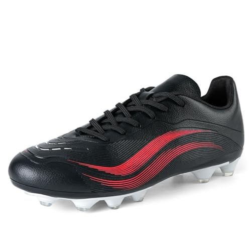 Herren-Fußballschuhe Fussballschuhe mit Stollen Niedrig geschnittene Fussballstiefel Kinder Football-Schuh Rutschfeste Schuhe Outdoor-Schuhe Professionelle Fußball-Trainingsschuhe Sportschuhe von Xinghuanhua
