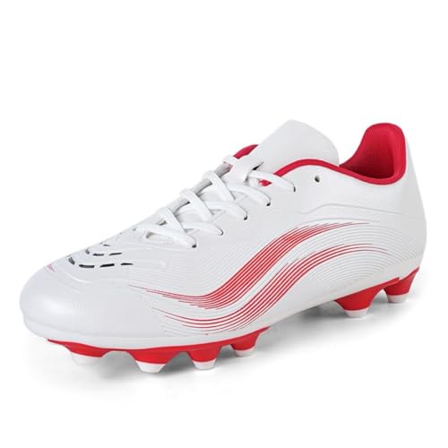 Herren-Fußballschuhe Fussballschuhe mit Stollen Niedrig geschnittene Fussballstiefel Kinder Football-Schuh Rutschfeste Schuhe Outdoor-Schuhe Professionelle Fußball-Trainingsschuhe Sportschuhe von Xinghuanhua