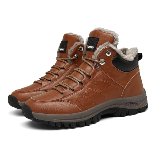 Herren Winterschuhe Herbst Winterstiefel Warm gefüttert Schneestiefel Bequem WinterBoots Anti-Rutsch Wasserdicht 36-46 Herren Winterschuhe Herbst Winterstiefel Warm gefüttert Schneestiefel Bequem WinterBoots Anti-Rutsch Wasserdicht 36-46 von Xinghuanhua