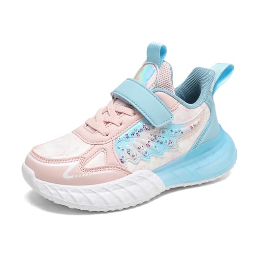 Mädchen Sneakers Kinder Laufschuhe Bequeme Leichte Niedliche Turnschuhe Größe 26-37 von Xinghuanhua
