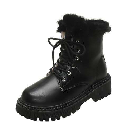 Winterstiefel Damen Wasserdicht Warm Gefüttert Schneestiefel Kurzschaft Stiefel Bequeme Stiefeletten Damen Winterschuhe Rutschfeste EU35-42 Winterstiefel Damen Wasserdicht Warm Gefüttert Schneestiefel Kurzschaft Stiefel Bequeme Stiefeletten Damen Winterschuhe Rutschfeste EU35-42 von Xinghuanhua