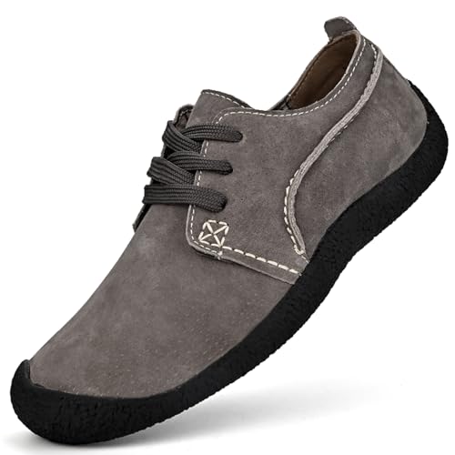 Xinghuanhua Barfuss Schuhe Herren Traillaufschuhe Barfußschuhe Wanderschuhe Leder Outdoor Running Walking Schuhe 38-46 Xinghuanhua Barfuss Schuhe Herren Traillaufschuhe Barfußschuhe Wanderschuhe Leder Outdoor Running Walking Schuhe 38-46 von Xinghuanhua