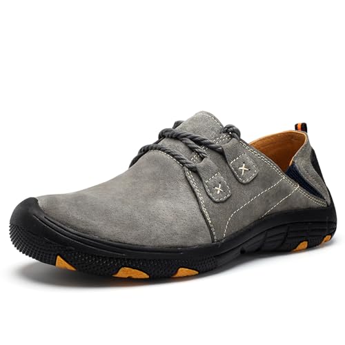 Xinghuanhua Barfuss Schuhe Herren Traillaufschuhe Barfußschuhe Wanderschuhe Leder Trekkingschuhe rutschfeste Outdoor Running Walking Schuhe 38-48 Xinghuanhua Barfuss Schuhe Herren Traillaufschuhe Barfußschuhe Wanderschuhe Leder Trekkingschuhe rutschfeste Outdoor Running Walking Schuhe 38-48 von Xinghuanhua