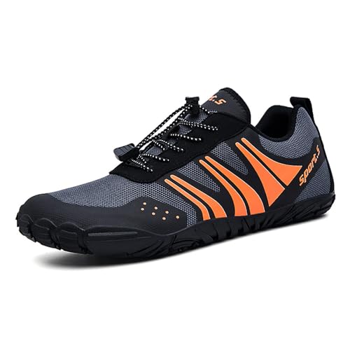 Xinghuanhua Barfußschuhe Herren Barfussschuhe Damen Traillaufschuhe Outdoor Fitnessschuhe Weich rutschfest Atmungsaktiv mit Zero-Drop Solhe EU 35-46 von Xinghuanhua