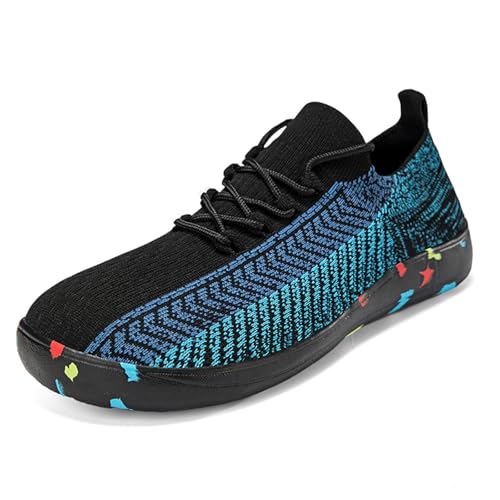 Xinghuanhua Barfußschuhe Herren Damen Bequeme Barfuss Schuhe Sneaker mit Breite Zehenbox Sportschuhe Leicht Atmungsaktiv Traillaufschuhe Zero-Drop Solhe Turnschuhe 39-48EU von Xinghuanhua