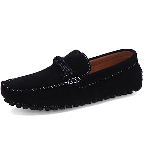 Xinghuanhua Bequeme Fahrschuhe Mokassin Weiche Lederschuhe Hausschuhe Penny Modische rutschfeste Fahrschuhe Casual Flat Xinghuanhua Bequeme Fahrschuhe Mokassin Weiche Lederschuhe Hausschuhe Penny Modische rutschfeste Fahrschuhe Casual Flat von Xinghuanhua