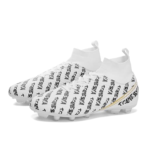 Xinghuanhua Fußball Schuhe Männer Turnschuhe Teenager Atmungsaktive Fußballschuhe von Xinghuanhua