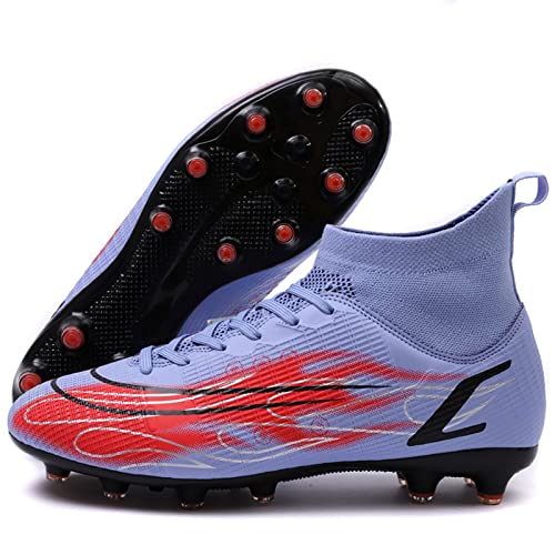 Xinghuanhua Fußballschuhe Jungen Fußballschuhe Mit Goldsohlen Spikes Fußballschuhe für Studenten Grass Trainingsschuhe Outdoor Fußballschuhe von Xinghuanhua