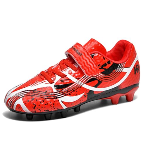 Xinghuanhua Fußballschuhe Jungen Mädchen Outdoor Spikes Fussball Schuhe Trainingsschuhe Sportschueh Kinder Fussballschuhe Football Schuhe von Xinghuanhua