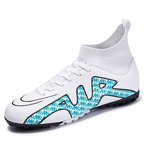 Xinghuanhua Fußballschuhe Unisex High Top Fußballschuhe Jungen Professional Spike Training Fußballschuhe Outdoor Sneakers von Xinghuanhua